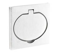 Zenitech - Prise de Sol 2P+T 16A IP44 Aluminium brossé