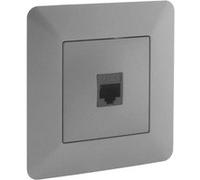 Prise rj45 complet ARTEZO, titanium