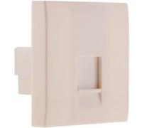 Zenitech - Prise TEL. RJ 45 cat.5 module large - blanc Blanc G