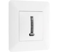 Zenitech - Prise téléphone 8 plots - Blanc - Artezo Blanc G