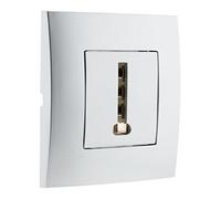 Zenitech - Prise téléphone 8 plots - Silver - Simplea