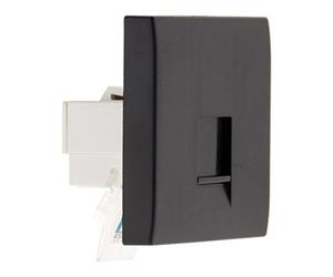Zenitech Prise téléphone RJ45 - Moteur Seul - Noir - Simplea
