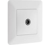 Zenitech - Prise TV Ø9,52mm - blanc - Artezo Blanc G