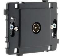 Zenitech - Prise TV Ø9,52mm nu - Noir - Clarys Noir G