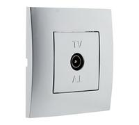 Zenitech - Prise TV - Silver - Simplea