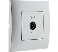 Zenitech - Prise TV - Silver - Simplea