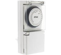 Otax-Programmateur extérieur Schuko IP44 48 programmes