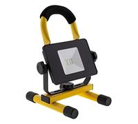 Zenitech Projecteur LED rechargeable de chantier 10W - Jaune