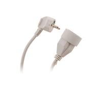 Rallonge prolongateur électrique 10 mètres - 3G 1,5 mm² - Blanc