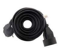 Zenitech - Prolongateur 16A HO5VV-F 3G1,5mm² Noir 5 m