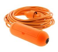 Prolongateur 2X 1,5mm² - Orange 10m avec boîtier étanche - Orange - Zenitech