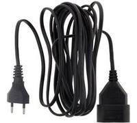 Zenitech - Prolongateur H03VVH2F 6A 3m - Noir Noir