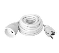 ZENITECH - Prolongateur HO5VVF 3G1.5 blanc longueur 10m