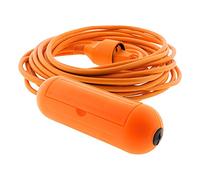 Zenitech Prolongateur 2x1,5 mm² 10 m avec boîtier étanche Orange