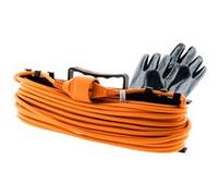 Prolongateur Jardin 2X 1,5mm² Orange 25m - Zenitech
