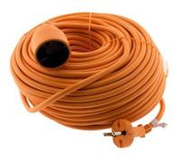Zenitech Prolongateur ménager 6A HO3VVH2F 2x0,75 mm² Blanc 3 m