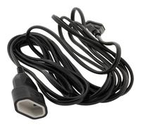 Zenitech - Rallonge de câble HO5VV-F 2x1mm² - 5m - Noir