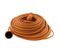 Zenitech Prolongateur de jardin 16A HO5VV-F 3G1,5 mm² 2P+T 45 m Orange