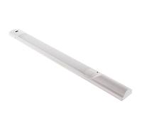 Zenitech - Réglette LED avec Capteur Infrarouge 2.5W 90 Lumen - Batterie Amovible Rechargeable par USB - Installation Facile pour Cuisine, Salle de Bain ou Dressing - Blanc - 30 cm