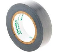 Zenitech Ruban isolant PVC 15 mm x 10 m – Gris, 0,15 mm – Pour travaux électriques