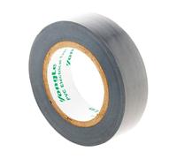 Zenitech Ruban isolant PVC 15 mm x 10 m – Gris, 0,15 mm – Pour travaux électriques
