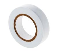 Zenitech - Ruban Adhésif Isolant PVC 0,15mm - Largeur 15mm - Longueur 10m - Idéal pour Travaux Électriques - Repérage Facile - Blanc - 10m