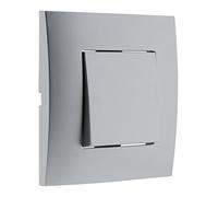 Zenitech Simplea Bouton Poussoir prêt à Poser - Silver - Simplea