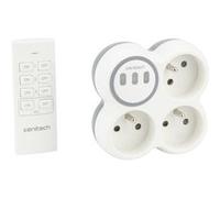 Zenitech Triplite Bolea 2300W avec télécommande Blanc