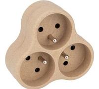 Zenitech - Triplite recy co-conçue - 3x16A - Beige G