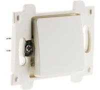Zenitech - Va et vient Venus 10A bornes automatiques - blanc blanc G