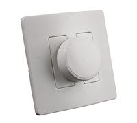 Zenitech Variateur de lumière à encastrer - Blanc