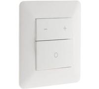 Zenitech - Variateur LED 3 boutons avec mémoire d'intensité lumineuse - Blanc - Artezo Blanc G