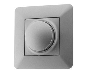 Zenitech - Variateur Rotatif Compatible LED 16A Titanium - Artezo