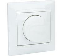 Zenitech Variateur Rotatif encastré 200W Zyna - Blanc