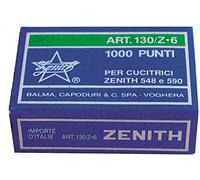 Zenith Agrafes métalliques universelles 6/6 Boîte de 1 000
