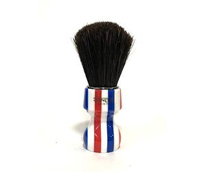 Zenith Barber Pole Blaireau de rasage en crin de cheval