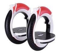 Zenith Bloom Planche à Dérive Serpent Hot Wheels - Planche à Patins Adultes à Pedales Divisées, Roues PU Solides, Surface Anti-Dérapante pour Sports Extérieurs/Loisirs(Red)