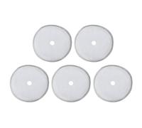 Zenithaur 5pcs 304 Filtre de café en acier inoxydable Remplacement du filtre de presse français universel pour 12 oz / 350 ml / 4 tasse de cafés (Petit - 350 ml)