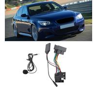 ZenithAur Adaptateur Bluetooth AUX Car pour E60 E63 E64 E65 E66 E87 Sélections avec Adaptateur Audio Bluetooth 5.0 et Adaptateur Audio de Voiture Microphone pour la Musique Stream