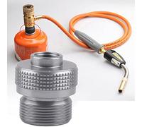 ZenithAur Adaptateur de Cartouche à gaz de Camping pour Adaptateur de Cartouche Plat converti des convertis en convertisseur de réservoir de gaz mapp de 1L Adaptateur de Bouteille
