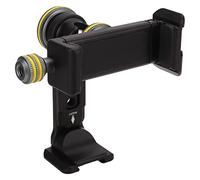 ZenithAur Adaptateur de Support pour trépied pour Smartphone avec Corps en Alliage d'aluminium, tête rotative à 360° et Support pour Griffe Froide, Convient aux téléphones de 2,4