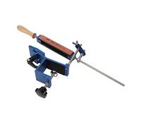 ZenithAur Aiguiseur de couteaux de cuisine domestique avec guide à angle fixe, un kit complet d'affûtage de pierre à aiguiser avec fixation rabattable à 360° pour un