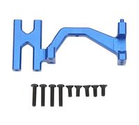 Zenithaur Aluminium Direering Servo Mount pour un contrôle amélioré des véhicules, un composant clé des pièces de direction de voiture RC pour la mise à niveau de Losi Baja Rey (Bleu foncé)