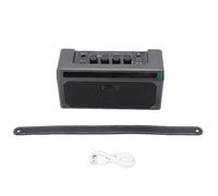 ZenithAur Amplificateur de Guitare électrique avec Technologie Bluetooth 5.3, Sortie 10 W, Haut-Parleur Rechargeable avec Prise Casque et entrée AUX pour la Pratique de la Guitare