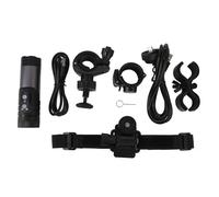 ZenithAur Anti Shake Sport DV, Caméra d'action 4K Caméra de Casque de Moto résistante aux intempéries avec Protection intégrale du Corps, Batterie Longue durée pour Divers (Gris foncé)