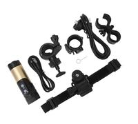 ZenithAur Anti Shake Sport DV, Caméra d'action 4K Caméra de Casque de Moto résistante aux intempéries avec Protection intégrale du Corps, Batterie Longue durée pour Divers (Or)