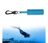 ZenithAur Bâton de hochet de plongée avec Clip de Fixation pour Photographie sous-Marine, Partenaires de plongée, générateur de Bruit en Alliage d'aluminium pour la plongée (Bleue)