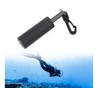 ZenithAur Bâton de hochet de plongée avec Clip de Fixation pour Photographie sous-Marine, Partenaires de plongée, générateur de Bruit en Alliage d'aluminium pour la plongée (Noire)