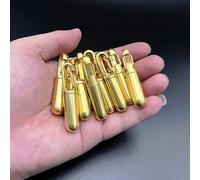 ZenithAur Boîte à médicaments porte-clés portable avec joint hermétique pour les voyages en plein air et le camping Offre une portabilité sécurisée pour les pilules quotidiennes