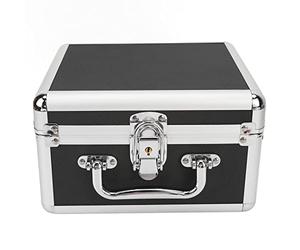 ZenithAur Boîte de Rangement HDD avec Verrouillage de sécurité 2,5, boîtier de Transport en Disque Dur Externe avec 15 Baies, boîte de Rangement du Disque Dur pour Un Stockage